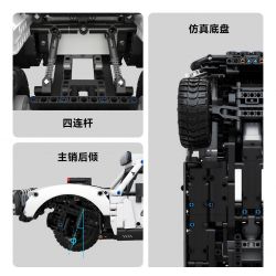 ONEBOT MITU MI OBLGPT09AIQI 09AIQI non  THẺ NGẮN ĐUA XE THÔNG MINH tỷ lệ 1:10 bộ đồ chơi xếp lắp ráp ghép mô hình  Kỹ Thuật Công Nghệ Cao Mô Hình Phương Tiện 1210 khối