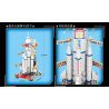 LEYI 88009 non  GIẤC MƠ KHÔNG GIAN bộ đồ chơi xếp lắp ráp ghép mô hình Space Thám Hiểm Không Gian 488 khối