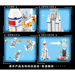 LEYI 88009 non  GIẤC MƠ KHÔNG GIAN bộ đồ chơi xếp lắp ráp ghép mô hình Space Thám Hiểm Không Gian 488 khối