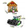 HENGTAI HT-6109 6109 HT6109 non  MÙA THU HOẠCH bộ đồ chơi xếp lắp ráp ghép mô hình HARVEST SEASON 690 khối