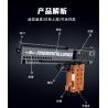 MorkModel 051008 Mork Model 051008 non  SÚNG LỤC MÔ HÌNH DESERT EAGLE bộ đồ chơi xếp lắp ráp ghép mô hình FIREWIRE ALLIANCE 555 khối