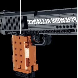 MorkModel 051008 Mork Model 051008 non  SÚNG LỤC MÔ HÌNH DESERT EAGLE bộ đồ chơi xếp lắp ráp ghép mô hình FIREWIRE ALLIANCE 555 khối