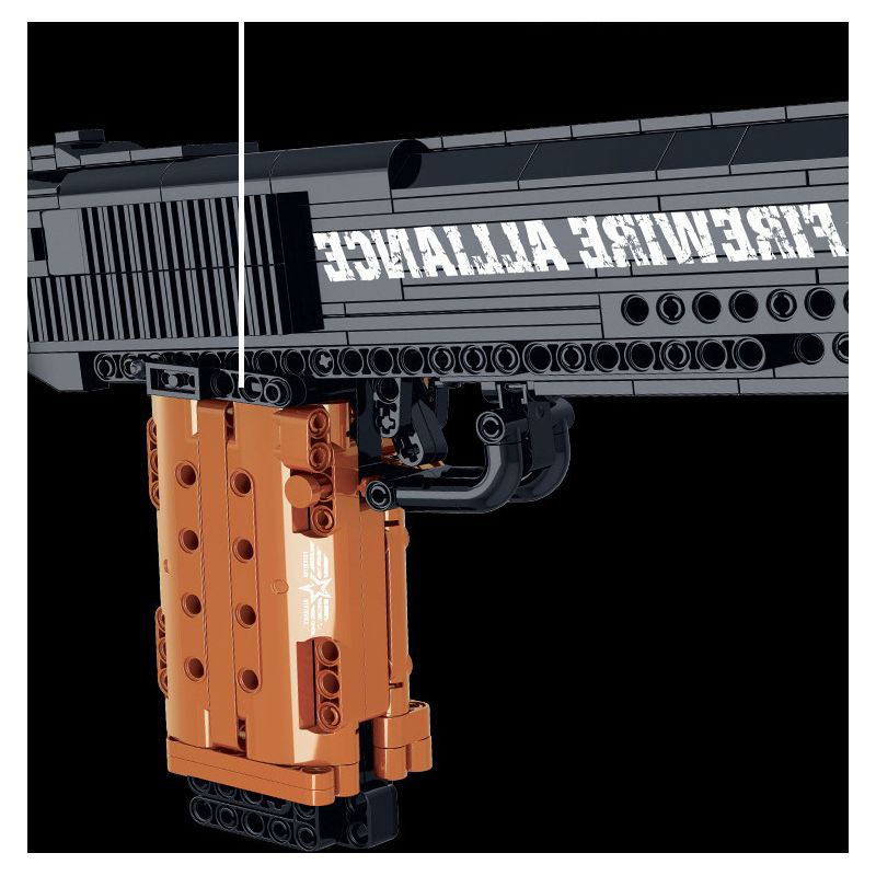 MorkModel 051008 Mork Model 051008 non  SÚNG LỤC MÔ HÌNH DESERT EAGLE bộ đồ chơi xếp lắp ráp ghép mô hình FIREWIRE ALLIANCE 555 khối