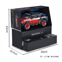 PanlosBrick 673101 Panlos Brick 673101 non  XE NGỰA ĐỊA HÌNH FORD tỷ lệ 1:8 bộ đồ chơi xếp lắp ráp ghép mô hình  FORD BRONCO Kỹ Thuật Công Nghệ Cao Mô Hình Phương Tiện 2920 khối