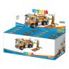 HENGTAI HT-6105 6105 HT6105 non  NÔNG TRẠI VUI VẺ 4 LOẠI XE BỐC SẢN CHỞ NƯỚC CHUYỂN GỖ CUỐC bộ đồ chơi xếp lắp ráp ghép mô hình City HAPPY FARM Thành Phố 400 khối