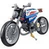 LW 2069 non  ĐỘI TRƯỞNG MỸ XE MÁY bộ đồ chơi xếp lắp ráp ghép mô hình Marvel Super Heroes CAPTAIN AMERICA Siêu Anh Hùng Marvel 456 khối