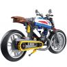 LW 2069 non  ĐỘI TRƯỞNG MỸ XE MÁY bộ đồ chơi xếp lắp ráp ghép mô hình Marvel Super Heroes CAPTAIN AMERICA Siêu Anh Hùng Marvel 456 khối
