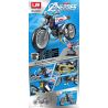 LW 2069 non  ĐỘI TRƯỞNG MỸ XE MÁY bộ đồ chơi xếp lắp ráp ghép mô hình Marvel Super Heroes CAPTAIN AMERICA Siêu Anh Hùng Marvel 456 khối