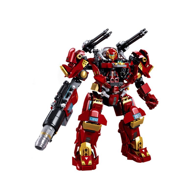 SLUBAN M38-B1181 B1181 1181 M38B1181 38-B1181 non  HULK CÔ ĐƠN bộ đồ chơi xếp lắp ráp ghép mô hình ROBOT THE LONE HULK 588 khối