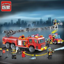 QMAN ENLIGHTEN KEEPPLEY 908 non  XE THANG CỨU HỎA LỚN VÀ CHIẾU ĐÈN bộ đồ chơi xếp lắp ráp ghép mô hình City FIRE RESCUE SCALING LADDER ENGINES Thành Phố 605 khối QMAN ENLIGHTEN KEEPPLEY 908 non  XE THANG CỨU HỎA LỚN VÀ CHIẾU ĐÈN bộ đồ chơi xếp lắp ráp ghép mô hình City FIRE RESCUE SCALING LADDER ENGINES Thành Phố 605 khối