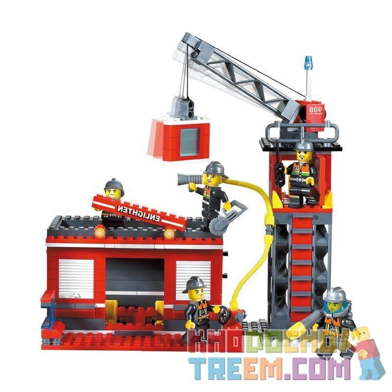 QMAN ENLIGHTEN KEEPPLEY 908 non  XE THANG CỨU HỎA LỚN VÀ CHIẾU ĐÈN bộ đồ chơi xếp lắp ráp ghép mô hình City FIRE RESCUE SCALING LADDER ENGINES Thành Phố 605 khối QMAN ENLIGHTEN KEEPPLEY 908 non  XE THANG CỨU HỎA LỚN VÀ CHIẾU ĐÈN bộ đồ chơi xếp lắp ráp ghép mô hình City FIRE RESCUE SCALING LADDER ENGINES Thành Phố 605 khối