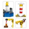 HENGTAI 6208 non  DOCK CỨU HỘ KHẨN CẤP bộ đồ chơi xếp lắp ráp ghép mô hình 504 khối