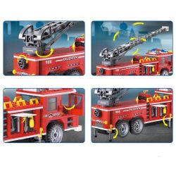 QMAN ENLIGHTEN KEEPPLEY 908 non  XE THANG CỨU HỎA LỚN VÀ CHIẾU ĐÈN bộ đồ chơi xếp lắp ráp ghép mô hình City FIRE RESCUE SCALING LADDER ENGINES Thành Phố 605 khối QMAN ENLIGHTEN KEEPPLEY 908 non  XE THANG CỨU HỎA LỚN VÀ CHIẾU ĐÈN bộ đồ chơi xếp lắp ráp ghép mô hình City FIRE RESCUE SCALING LADDER ENGINES Thành Phố 605 khối