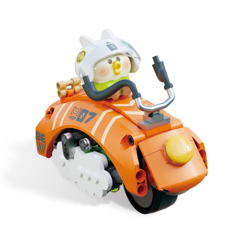 TOP TOY TC1706 1706 non Lego XE CÁ HỒI CỦA BEBE bộ đồ chơi xếp lắp ráp ghép mô hình Movie & Game SALMON CAR Phim Và Trò Chơi