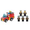 QMAN ENLIGHTEN KEEPPLEY 908 non  XE THANG CỨU HỎA LỚN VÀ CHIẾU ĐÈN bộ đồ chơi xếp lắp ráp ghép mô hình City FIRE RESCUE SCALING LADDER ENGINES Thành Phố 605 khối