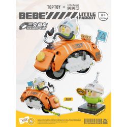 TOP TOY TC1706 1706 non  XE CÁ HỒI CỦA BEBE bộ đồ chơi xếp lắp ráp ghép mô hình Movie & Game SALMON CAR Phim Và Trò Chơi