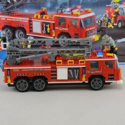 QMAN ENLIGHTEN KEEPPLEY 908 non  XE THANG CỨU HỎA LỚN VÀ CHIẾU ĐÈN bộ đồ chơi xếp lắp ráp ghép mô hình City FIRE RESCUE SCALING LADDER ENGINES Thành Phố 605 khối QMAN ENLIGHTEN KEEPPLEY 908 non  XE THANG CỨU HỎA LỚN VÀ CHIẾU ĐÈN bộ đồ chơi xếp lắp ráp ghép mô hình City FIRE RESCUE SCALING LADDER ENGINES Thành Phố 605 khối