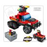 HENGTAI 6206 non  CỨU HỘ NỬA ĐƯỜNG RỪNG bộ đồ chơi xếp lắp ráp ghép mô hình 260 khối