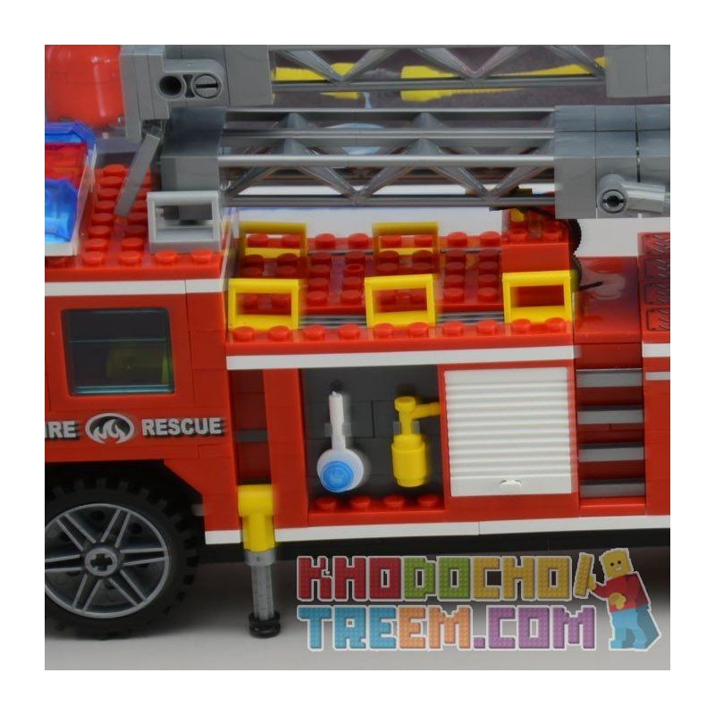 QMAN ENLIGHTEN KEEPPLEY 908 non  XE THANG CỨU HỎA LỚN VÀ CHIẾU ĐÈN bộ đồ chơi xếp lắp ráp ghép mô hình City FIRE RESCUE SCALING LADDER ENGINES Thành Phố 605 khối QMAN ENLIGHTEN KEEPPLEY 908 non  XE THANG CỨU HỎA LỚN VÀ CHIẾU ĐÈN bộ đồ chơi xếp lắp ráp ghép mô hình City FIRE RESCUE SCALING LADDER ENGINES Thành Phố 605 khối