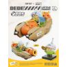 TOP TOY TC1705 1705 non  XE XÚC XÍCH CỦA CHÚ VẸT BEBE bộ đồ chơi xếp lắp ráp ghép mô hình Movie & Game HOT DOG CAR Phim Và Trò Chơi