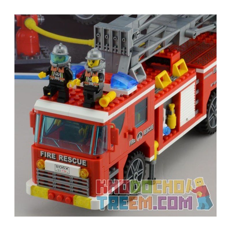 QMAN ENLIGHTEN KEEPPLEY 908 non  XE THANG CỨU HỎA LỚN VÀ CHIẾU ĐÈN bộ đồ chơi xếp lắp ráp ghép mô hình City FIRE RESCUE SCALING LADDER ENGINES Thành Phố 605 khối QMAN ENLIGHTEN KEEPPLEY 908 non  XE THANG CỨU HỎA LỚN VÀ CHIẾU ĐÈN bộ đồ chơi xếp lắp ráp ghép mô hình City FIRE RESCUE SCALING LADDER ENGINES Thành Phố 605 khối