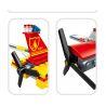 HENGTAI 6205 non  MÁY BAY CHỮA CHÁY BẢO VỆ BỜ BIỂN bộ đồ chơi xếp lắp ráp ghép mô hình 192 khối