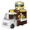 DECOOL 22045 non  XE TẢI KÉO MINI BURGER DI ĐỘNG bộ đồ chơi xếp lắp ráp ghép mô hình Racers MINI RACING PACEMAKER Đua Tốc Độ 149 khối