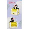 ZHEGAO 00289 non  HỘP QUÀ THIÊN NGA bộ đồ chơi xếp lắp ráp ghép mô hình Valentine's Day SWAN BOX Lễ Tình Nhân 524 khối