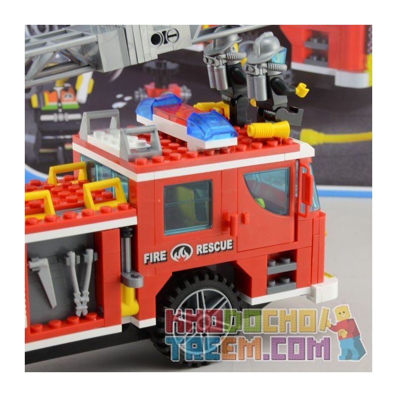 QMAN ENLIGHTEN KEEPPLEY 908 non  XE THANG CỨU HỎA LỚN VÀ CHIẾU ĐÈN bộ đồ chơi xếp lắp ráp ghép mô hình City FIRE RESCUE SCALING LADDER ENGINES Thành Phố 605 khối QMAN ENLIGHTEN KEEPPLEY 908 non  XE THANG CỨU HỎA LỚN VÀ CHIẾU ĐÈN bộ đồ chơi xếp lắp ráp ghép mô hình City FIRE RESCUE SCALING LADDER ENGINES Thành Phố 605 khối