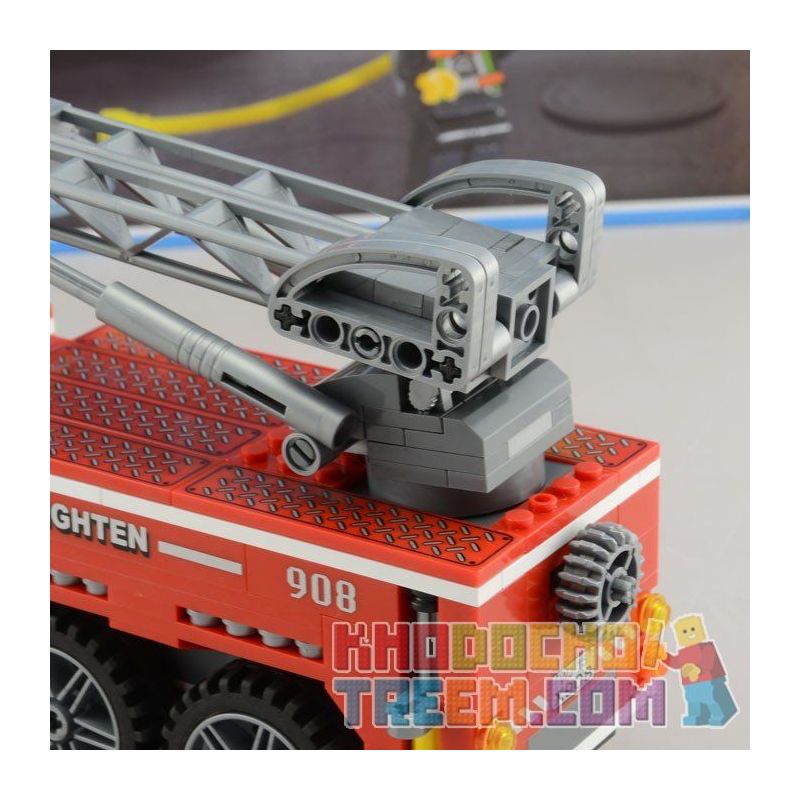 QMAN ENLIGHTEN KEEPPLEY 908 non  XE THANG CỨU HỎA LỚN VÀ CHIẾU ĐÈN bộ đồ chơi xếp lắp ráp ghép mô hình City FIRE RESCUE SCALING LADDER ENGINES Thành Phố 605 khối QMAN ENLIGHTEN KEEPPLEY 908 non  XE THANG CỨU HỎA LỚN VÀ CHIẾU ĐÈN bộ đồ chơi xếp lắp ráp ghép mô hình City FIRE RESCUE SCALING LADDER ENGINES Thành Phố 605 khối