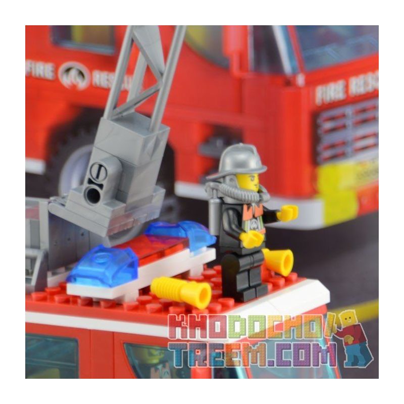 QMAN ENLIGHTEN KEEPPLEY 908 non  XE THANG CỨU HỎA LỚN VÀ CHIẾU ĐÈN bộ đồ chơi xếp lắp ráp ghép mô hình City FIRE RESCUE SCALING LADDER ENGINES Thành Phố 605 khối QMAN ENLIGHTEN KEEPPLEY 908 non  XE THANG CỨU HỎA LỚN VÀ CHIẾU ĐÈN bộ đồ chơi xếp lắp ráp ghép mô hình City FIRE RESCUE SCALING LADDER ENGINES Thành Phố 605 khối