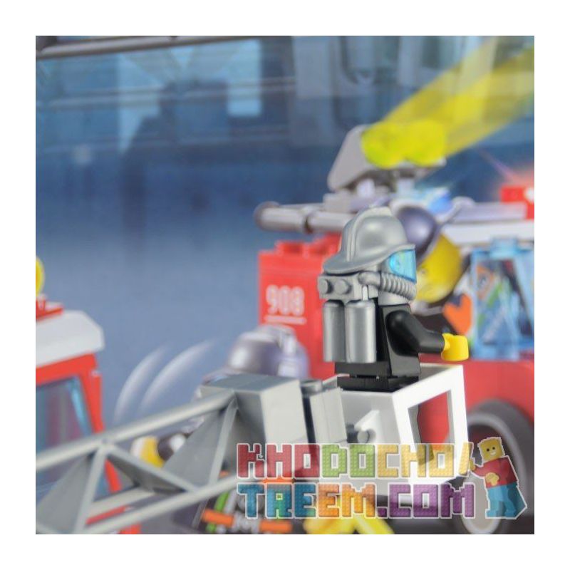 QMAN ENLIGHTEN KEEPPLEY 908 non  XE THANG CỨU HỎA LỚN VÀ CHIẾU ĐÈN bộ đồ chơi xếp lắp ráp ghép mô hình City FIRE RESCUE SCALING LADDER ENGINES Thành Phố 605 khối QMAN ENLIGHTEN KEEPPLEY 908 non  XE THANG CỨU HỎA LỚN VÀ CHIẾU ĐÈN bộ đồ chơi xếp lắp ráp ghép mô hình City FIRE RESCUE SCALING LADDER ENGINES Thành Phố 605 khối