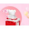 ZHEGAO 00287 non  HỘP NHẪN GẤU bộ đồ chơi xếp lắp ráp ghép mô hình Valentine's Day BEAR RING BOX Lễ Tình Nhân 111 khối
