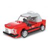 DECOOL 22020 non  XE KÉO LÙI TAXI MÀU ĐỎ bộ đồ chơi xếp lắp ráp ghép mô hình Racers MINI RACING PACEMAKER Đua Tốc Độ 99 khối