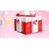 ZHEGAO 00287 non  HỘP NHẪN GẤU bộ đồ chơi xếp lắp ráp ghép mô hình Valentine's Day BEAR RING BOX Lễ Tình Nhân 111 khối