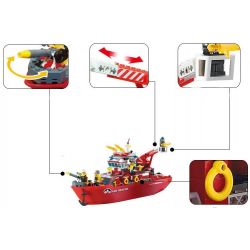 QMAN ENLIGHTEN KEEPPLEY 909 non  TÀU CỨU HỎA LỚN TRÊN BIỂN bộ đồ chơi xếp lắp ráp ghép mô hình City FIRE RESCUE MULTI-FUNCTION SHIP Thành Phố 359 khối QMAN ENLIGHTEN KEEPPLEY 909 non  TÀU CỨU HỎA LỚN TRÊN BIỂN bộ đồ chơi xếp lắp ráp ghép mô hình City FIRE RESCUE MULTI-FUNCTION SHIP Thành Phố 359 khối