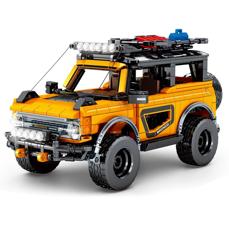 SY 8502 non Lego MÁY TÍCH LŨY FORD BRONCO bộ đồ chơi xếp lắp ráp ghép mô hình Technic FORD BRONCO SUV Kỹ Thuật Công Nghệ Cao Mô Hình Phương Tiện 931 khối