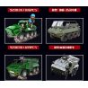 HENGTAI 92003 non  XE CHIẾN ĐẤU BỘ BINH ZBD-04 TỔ HỢP TIÊM KÍCH MIG-35 VƯỢT ĐỊA HÌNH LYNX BỌC THÉP CHỐNG MÌN RG-35 MÁY BAY NÉM BOM LƯỢC TÀNG B-2 bộ đồ chơi xếp lắp ráp ghép mô hình 752 khối