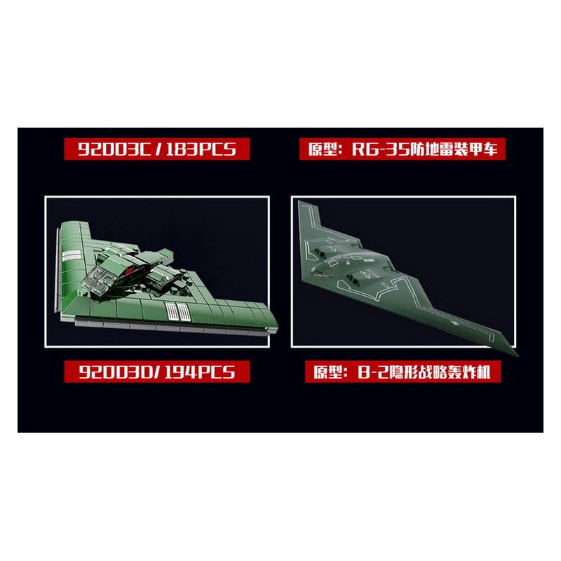 HENGTAI 92003 non  XE CHIẾN ĐẤU BỘ BINH ZBD-04 TỔ HỢP TIÊM KÍCH MIG-35 VƯỢT ĐỊA HÌNH LYNX BỌC THÉP CHỐNG MÌN RG-35 MÁY BAY NÉM BOM LƯỢC TÀNG B-2 bộ đồ chơi xếp lắp ráp ghép mô hình 752 khối
