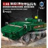 HENGTAI 92005 non  XE CHỞ QUÂN BỌC THÉP BOOMERANG 1:45 tỷ lệ 1:45 bộ đồ chơi xếp lắp ráp ghép mô hình 361 khối