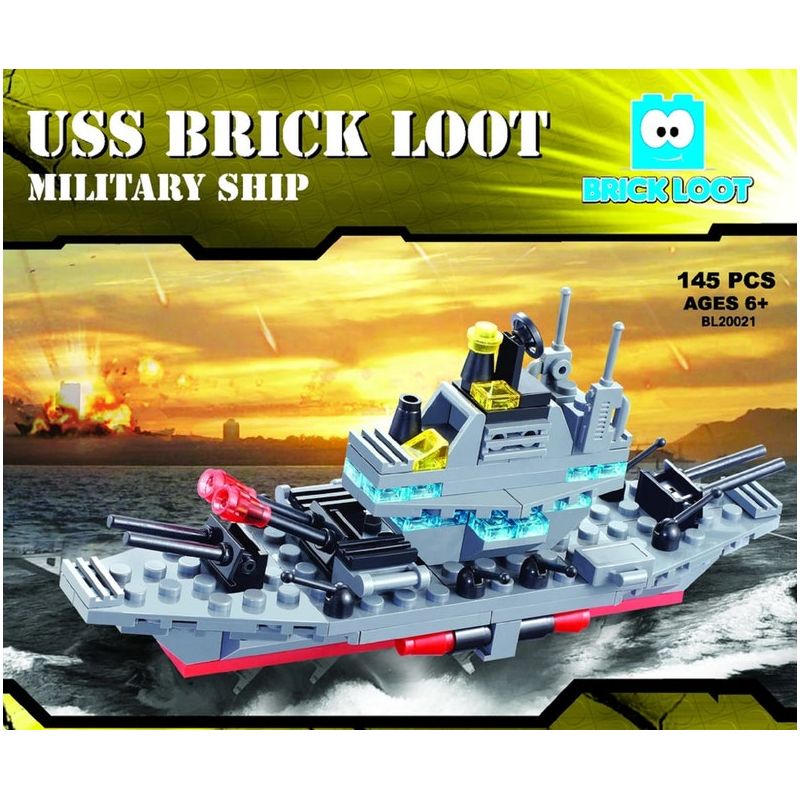 BRICK LOOT BL20021 20021 MINDBOX PG20021 20021 non Lego KẺ HUỶ DIỆT bộ đồ chơi xếp lắp ráp ghép mô hình 145 khối