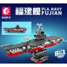 SEMBO 208106 208107 208108 208109 208110 208103 208104 208105 non  TÀU PHÚC KIẾN 8 TRONG 1 bộ đồ chơi xếp lắp ráp ghép mô hình Military Army PLA.NAVY FUJIAN Quân Sự Bộ Đội 807 khối