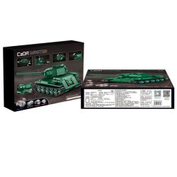 CADA DOUBLEE C61072 61072 non  XE TĂNG HẠNG TRUNG T-34 CỦA LIÊN XÔ TRONG THẾ CHIẾN II bộ đồ chơi xếp lắp ráp ghép mô hình Military Army Quân Sự Bộ Đội 722 khối