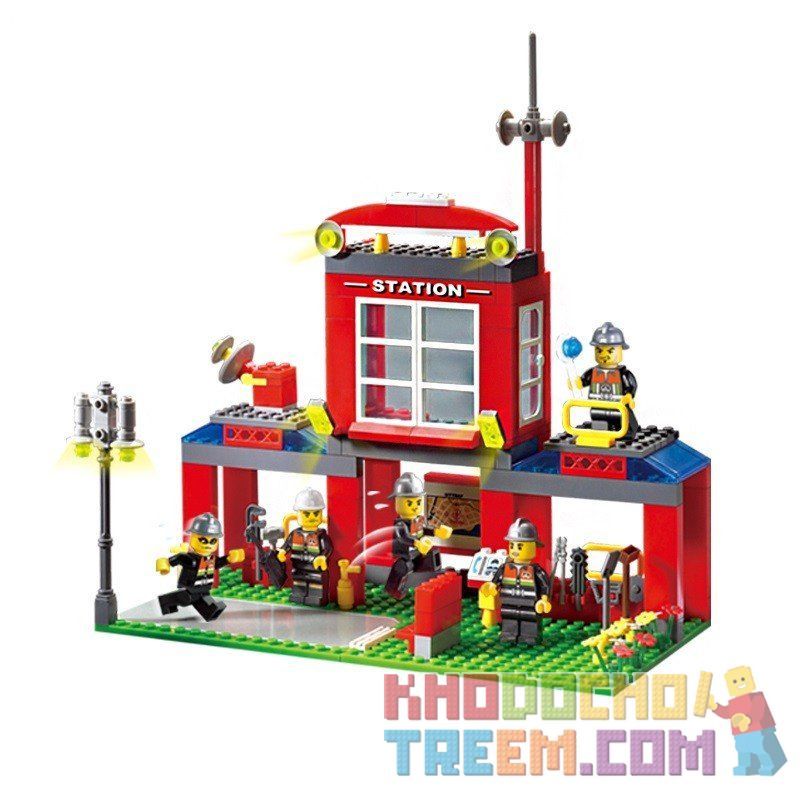 QMAN ENLIGHTEN KEEPPLEY 910 non  TRỤ SỞ CỨU HỎA NHỎ bộ đồ chơi xếp lắp ráp ghép mô hình City FIRE RESCUE CONTROL BRANCH BUREAU Thành Phố 380 khối QMAN ENLIGHTEN KEEPPLEY 910 non  TRỤ SỞ CỨU HỎA NHỎ bộ đồ chơi xếp lắp ráp ghép mô hình City FIRE RESCUE CONTROL BRANCH BUREAU Thành Phố 380 khối