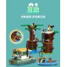JIESTAR 55017 non  THÀNH PHỐ TOÀN CẦU NƠI NGHỈ NGƠI VEN SÔNG bộ đồ chơi xếp lắp ráp ghép mô hình City CITY GLOBAL 610 khối