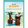 JIESTAR 55017 non  THÀNH PHỐ TOÀN CẦU NƠI NGHỈ NGƠI VEN SÔNG bộ đồ chơi xếp lắp ráp ghép mô hình City CITY GLOBAL 610 khối
