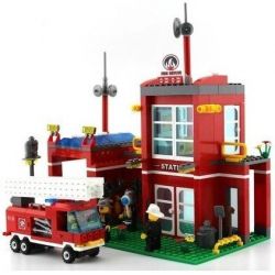 QMAN ENLIGHTEN KEEPPLEY 910 non  TRỤ SỞ CỨU HỎA NHỎ bộ đồ chơi xếp lắp ráp ghép mô hình City FIRE RESCUE CONTROL BRANCH BUREAU Thành Phố 380 khối QMAN ENLIGHTEN KEEPPLEY 910 non  TRỤ SỞ CỨU HỎA NHỎ bộ đồ chơi xếp lắp ráp ghép mô hình City FIRE RESCUE CONTROL BRANCH BUREAU Thành Phố 380 khối