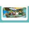 JIESTAR 55017 non  THÀNH PHỐ TOÀN CẦU NƠI NGHỈ NGƠI VEN SÔNG bộ đồ chơi xếp lắp ráp ghép mô hình City CITY GLOBAL 610 khối