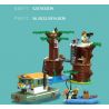 JIESTAR 55017 non  THÀNH PHỐ TOÀN CẦU NƠI NGHỈ NGƠI VEN SÔNG bộ đồ chơi xếp lắp ráp ghép mô hình City CITY GLOBAL 610 khối