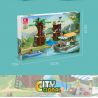 JIESTAR 55017 non  THÀNH PHỐ TOÀN CẦU NƠI NGHỈ NGƠI VEN SÔNG bộ đồ chơi xếp lắp ráp ghép mô hình City CITY GLOBAL 610 khối